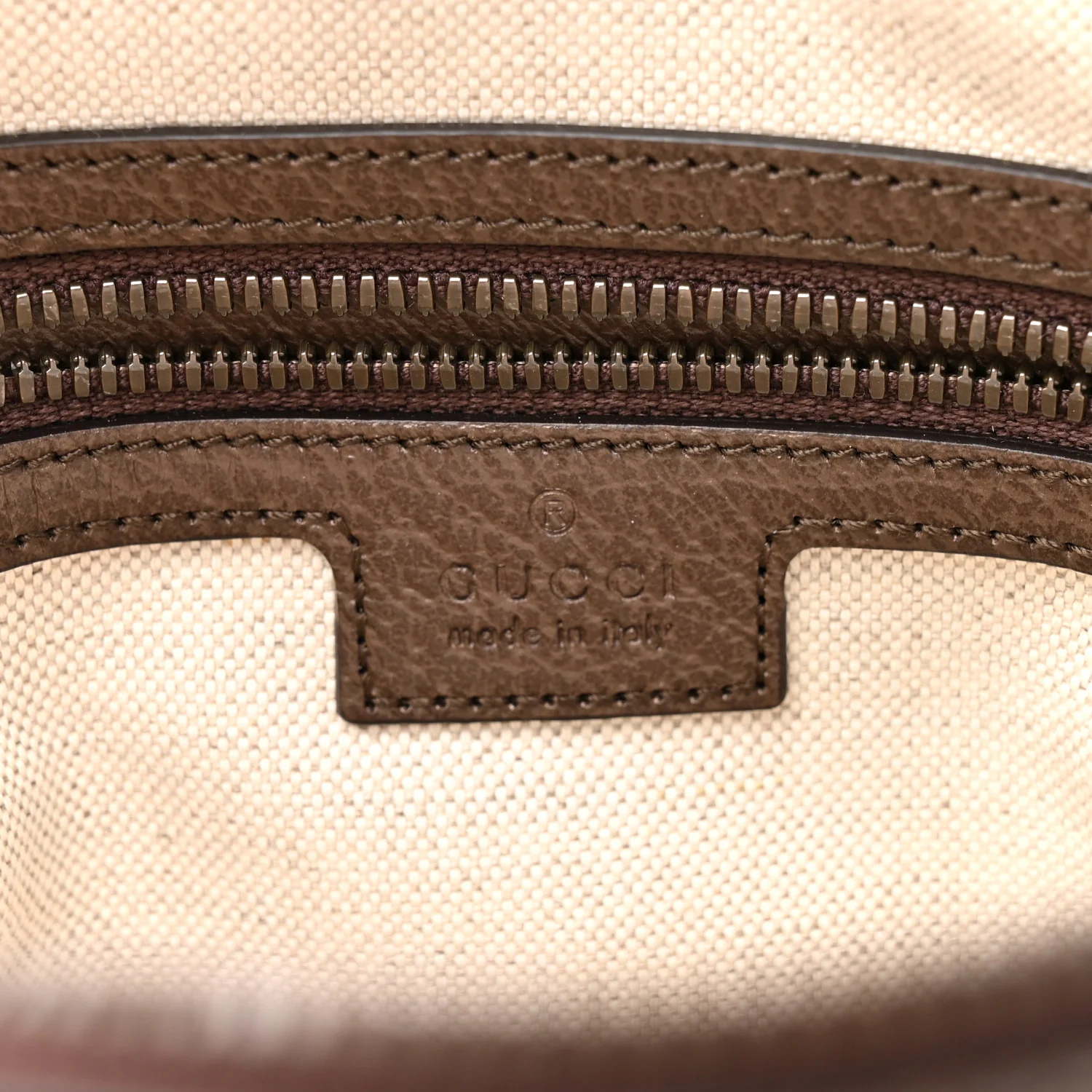 GG Supreme Monogram Web Small Ophidia Messenger Bag Brown - Image 6
