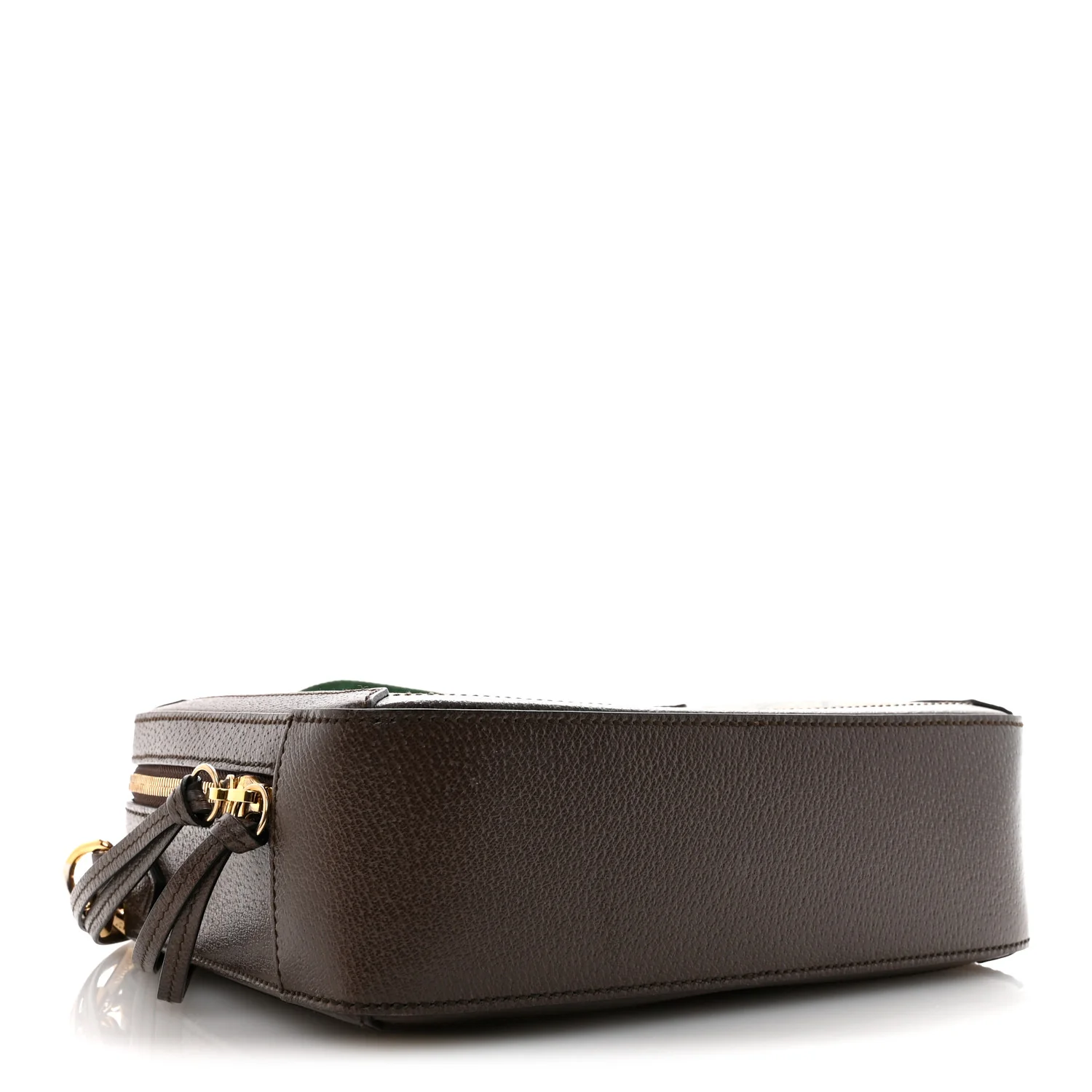 GG Supreme Monogram Web Small Ophidia Top Handle Shoulder Bag Brown - Image 4