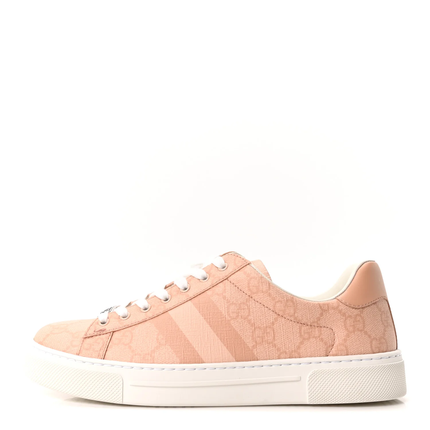 GG Supreme Tonal Web Womens New Ace Sneakers 37.5 Pink