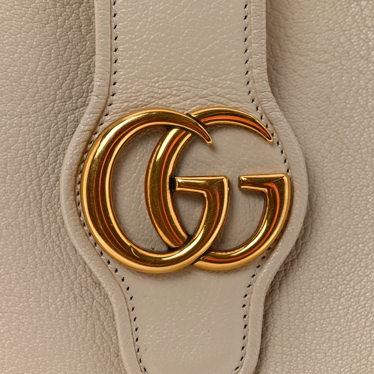 Goatskin Medium Aphrodite Shoulder Bag Mystic White - Image 11