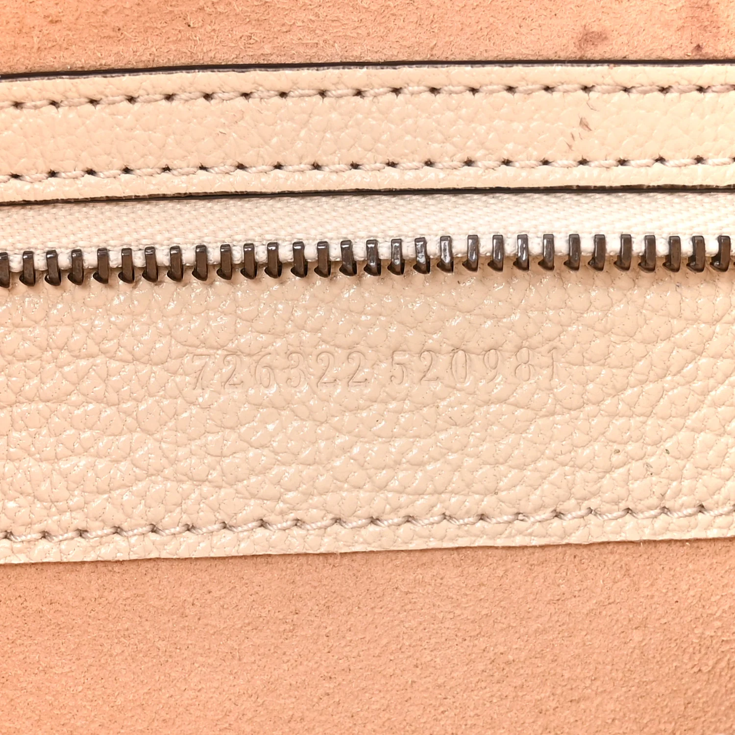 Goatskin Medium Aphrodite Shoulder Bag Mystic White - Image 7