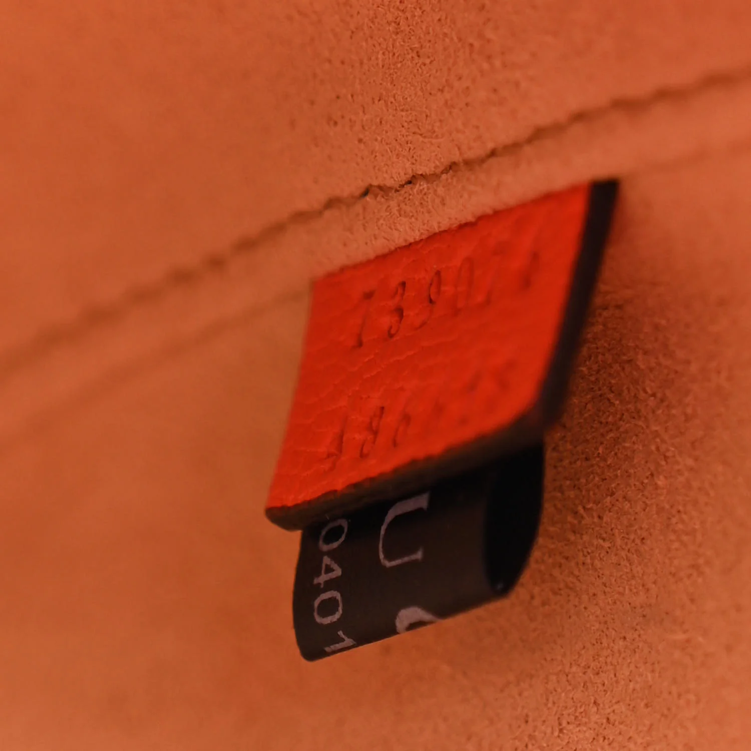 Goatskin Mini Aphrodite Shoulder Bag Orange - Image 7