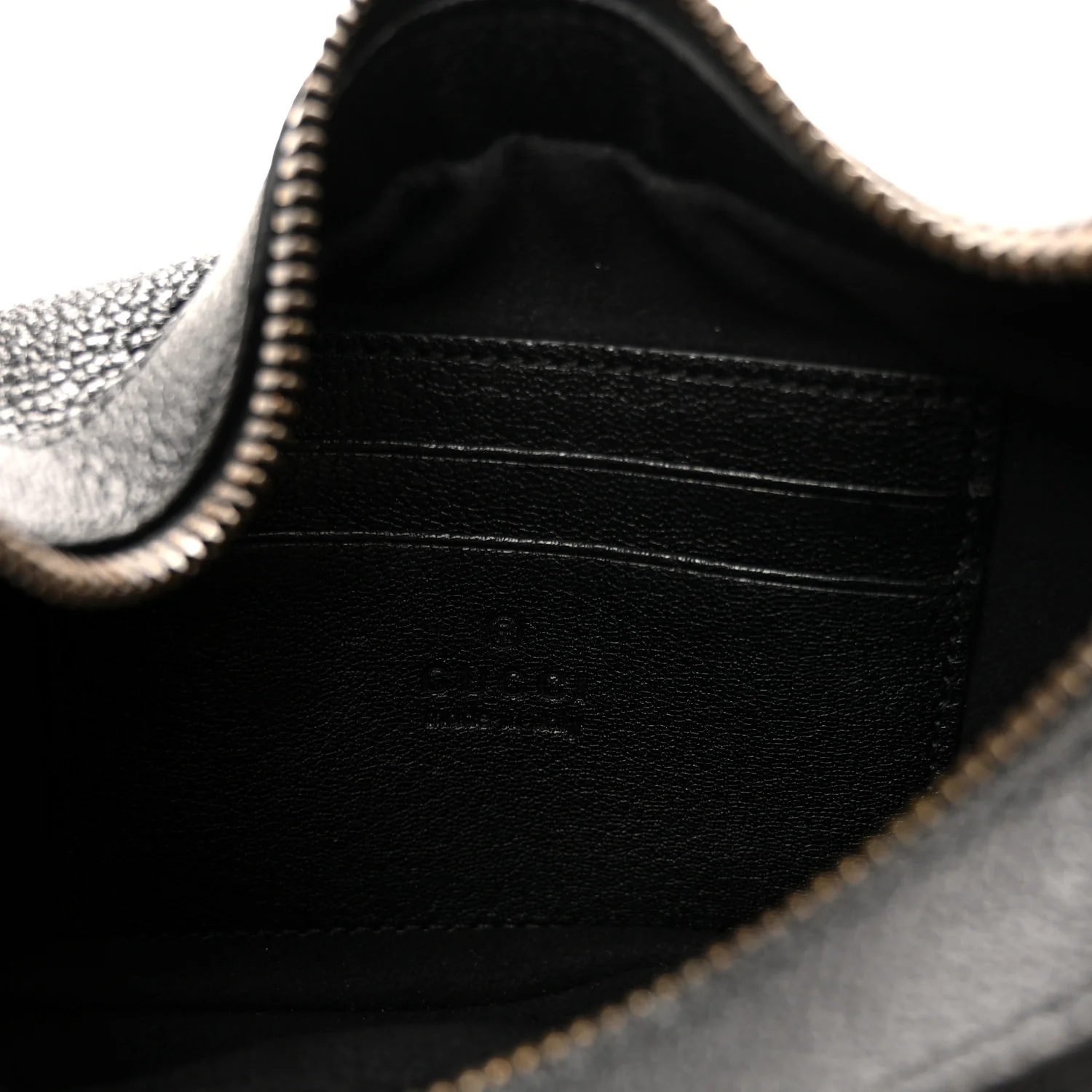 Goatskin Small Aphrodite Shoulder Bag Black - Image 6