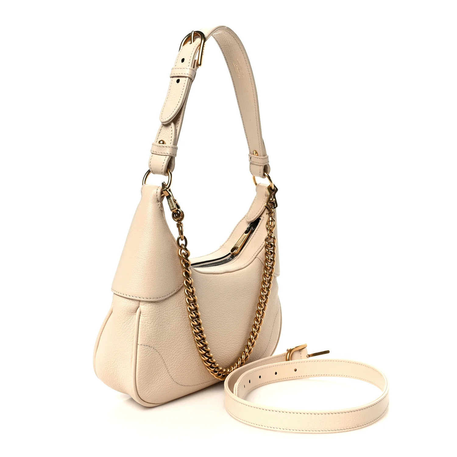 Goatskin Small Aphrodite Shoulder Bag Skin Rose - Image 3
