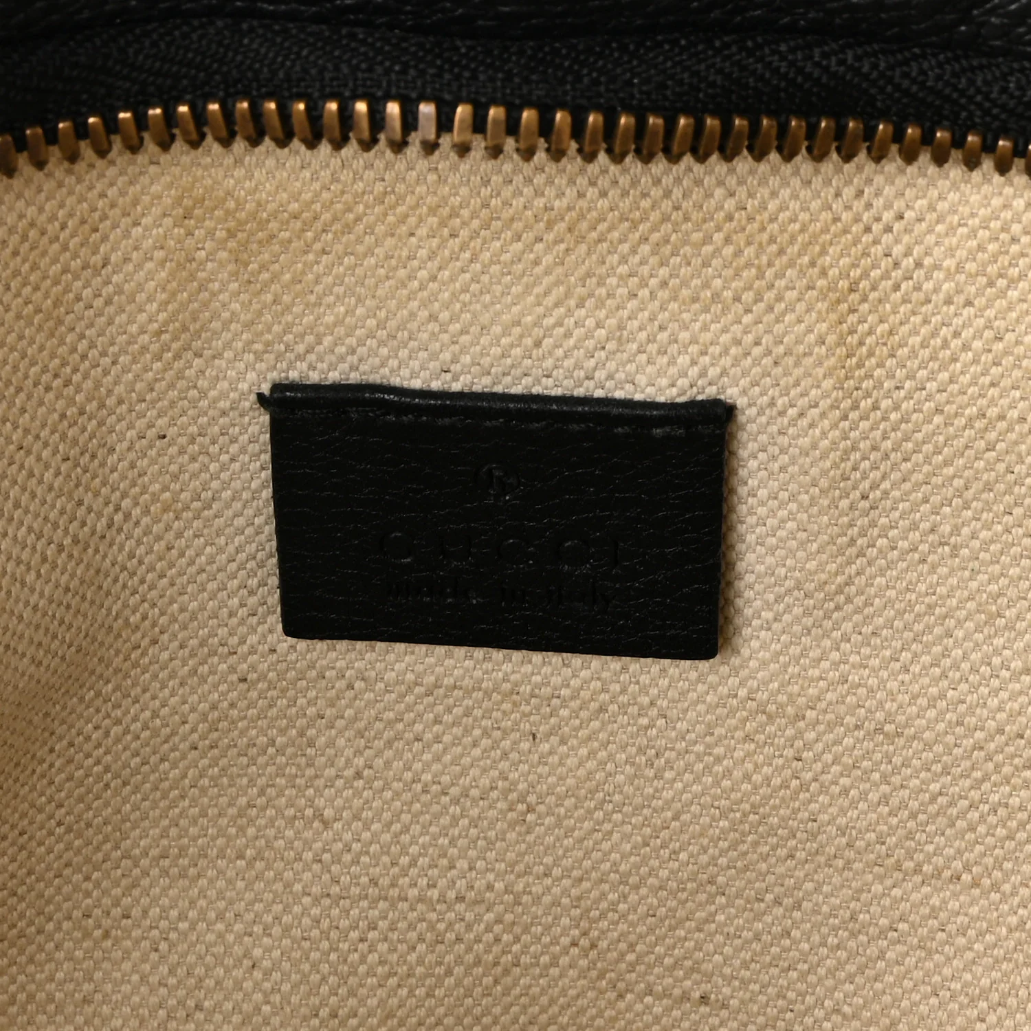 Grained Calfskin Logo Belt Bag Black - Image 6