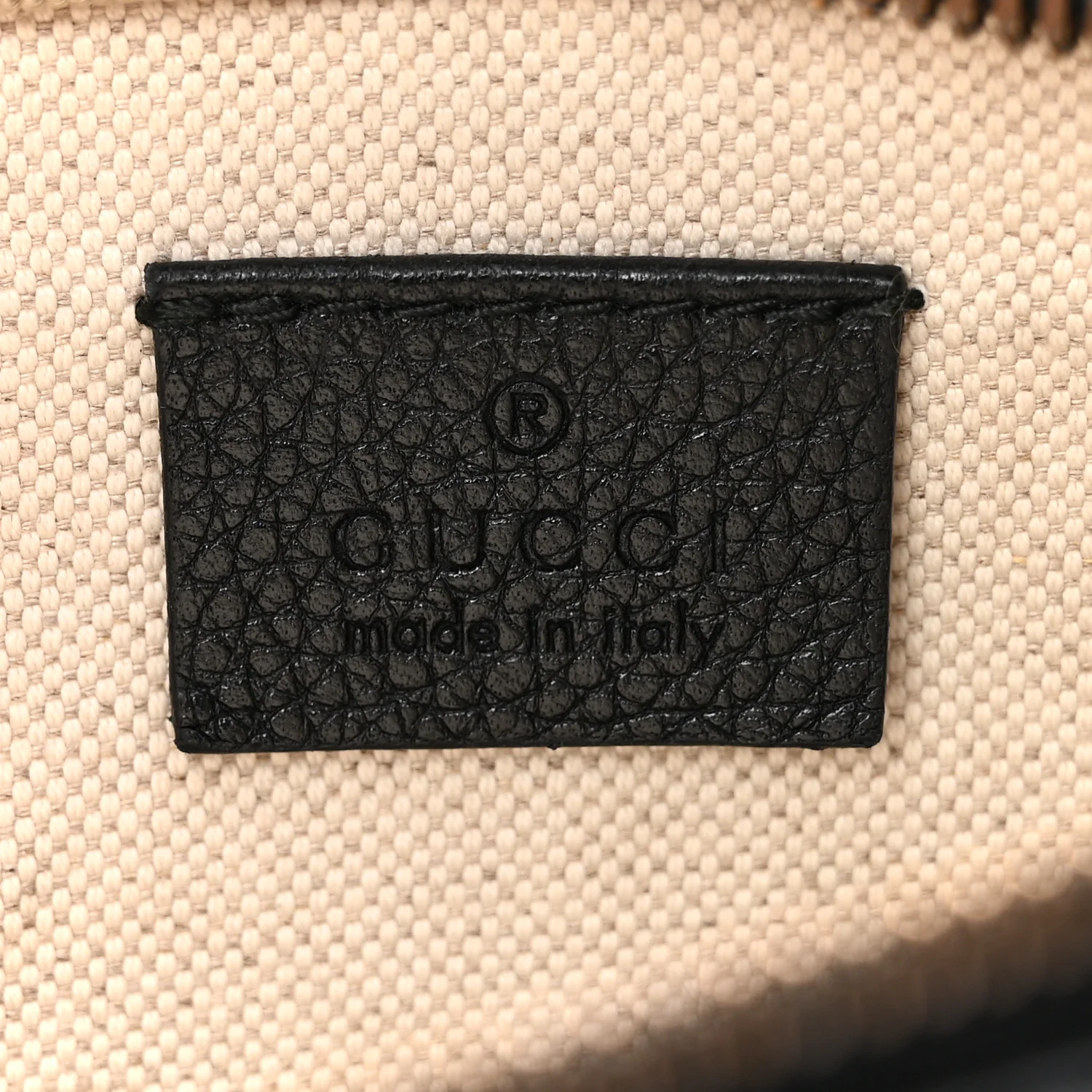 Grained Calfskin Logo Belt Bag Black - Image 6