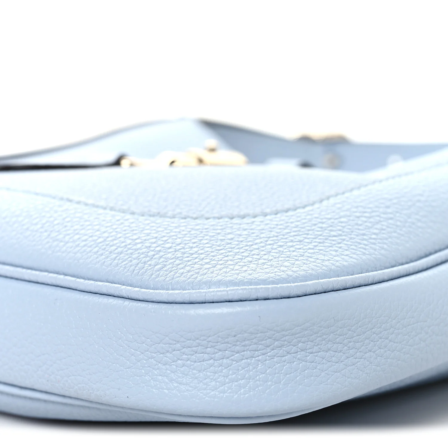Grained Calfskin Mini Jackie 1961 Hobo Light Blue - Image 10