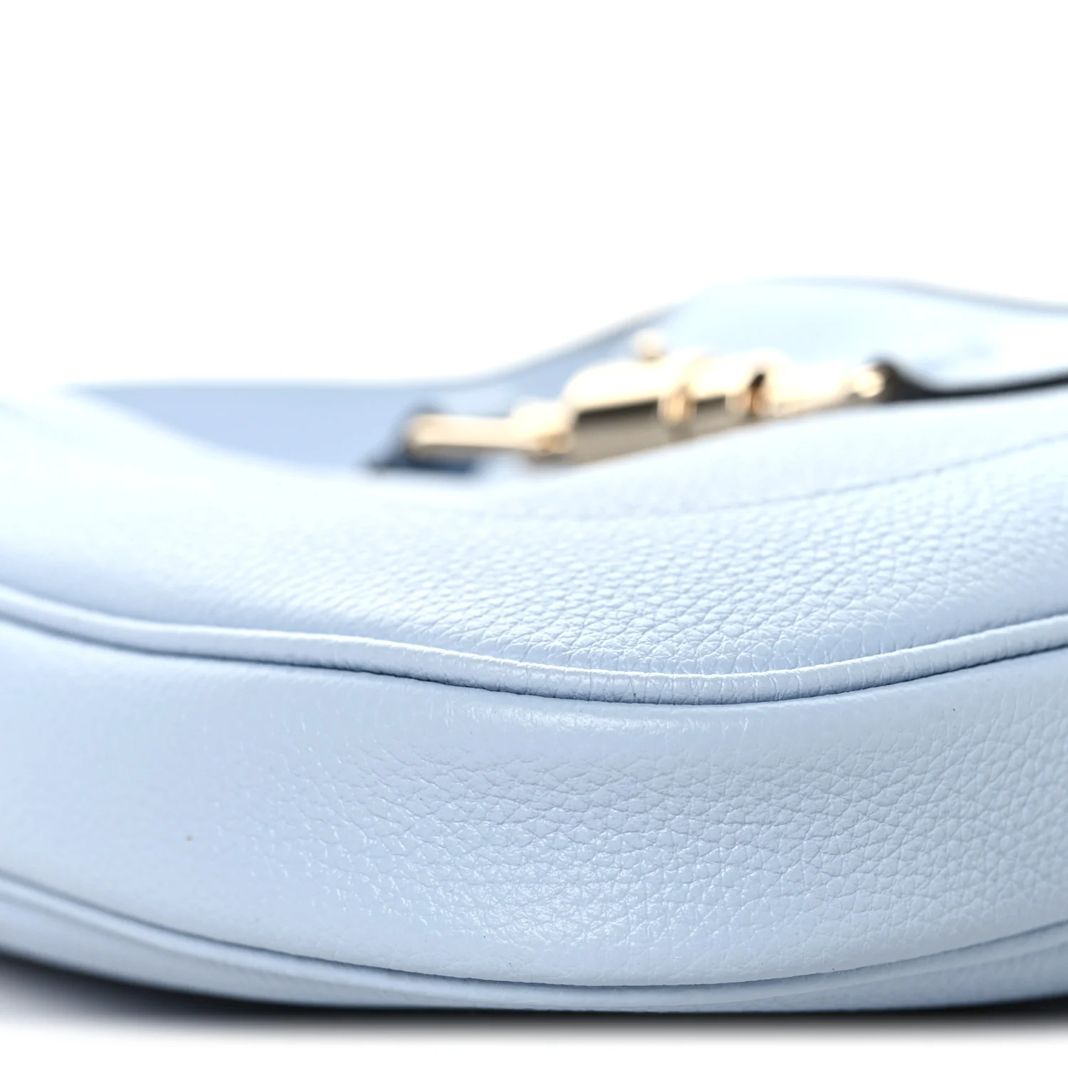 Grained Calfskin Mini Jackie 1961 Hobo Light Blue - Image 9