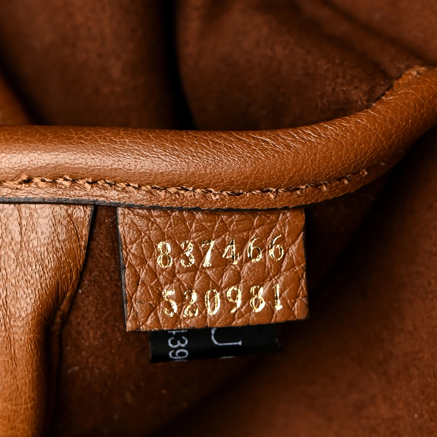 Grained Calfskin Softbit Maxi Shoulder Bag Brown - Image 8