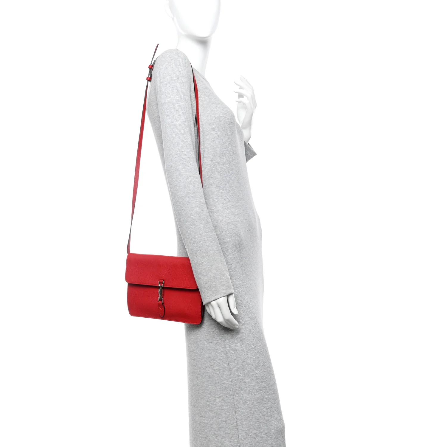 Grand Prix Calfskin Small Jackie Shoulder Bag - Image 2