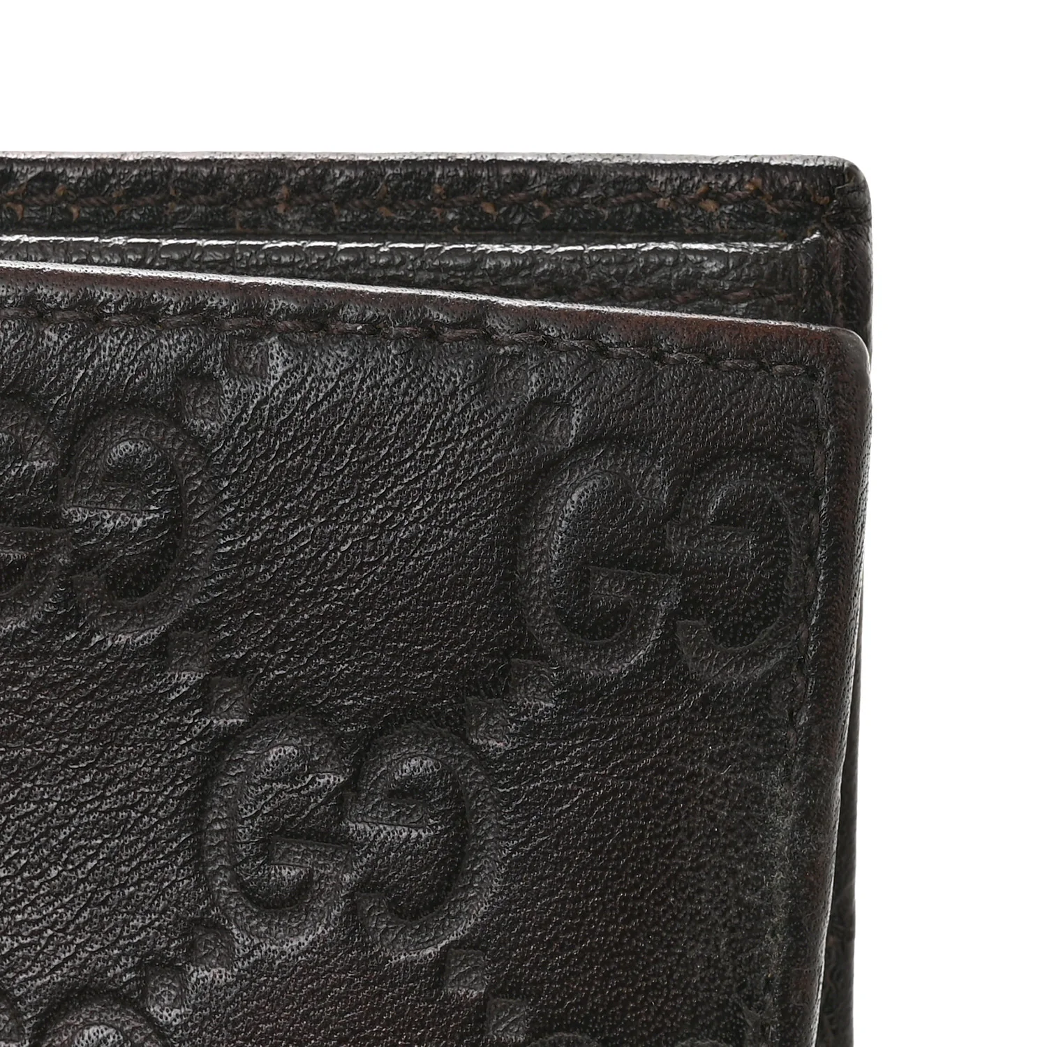 Guccissima Bi-Fold Wallet Brown - Image 8