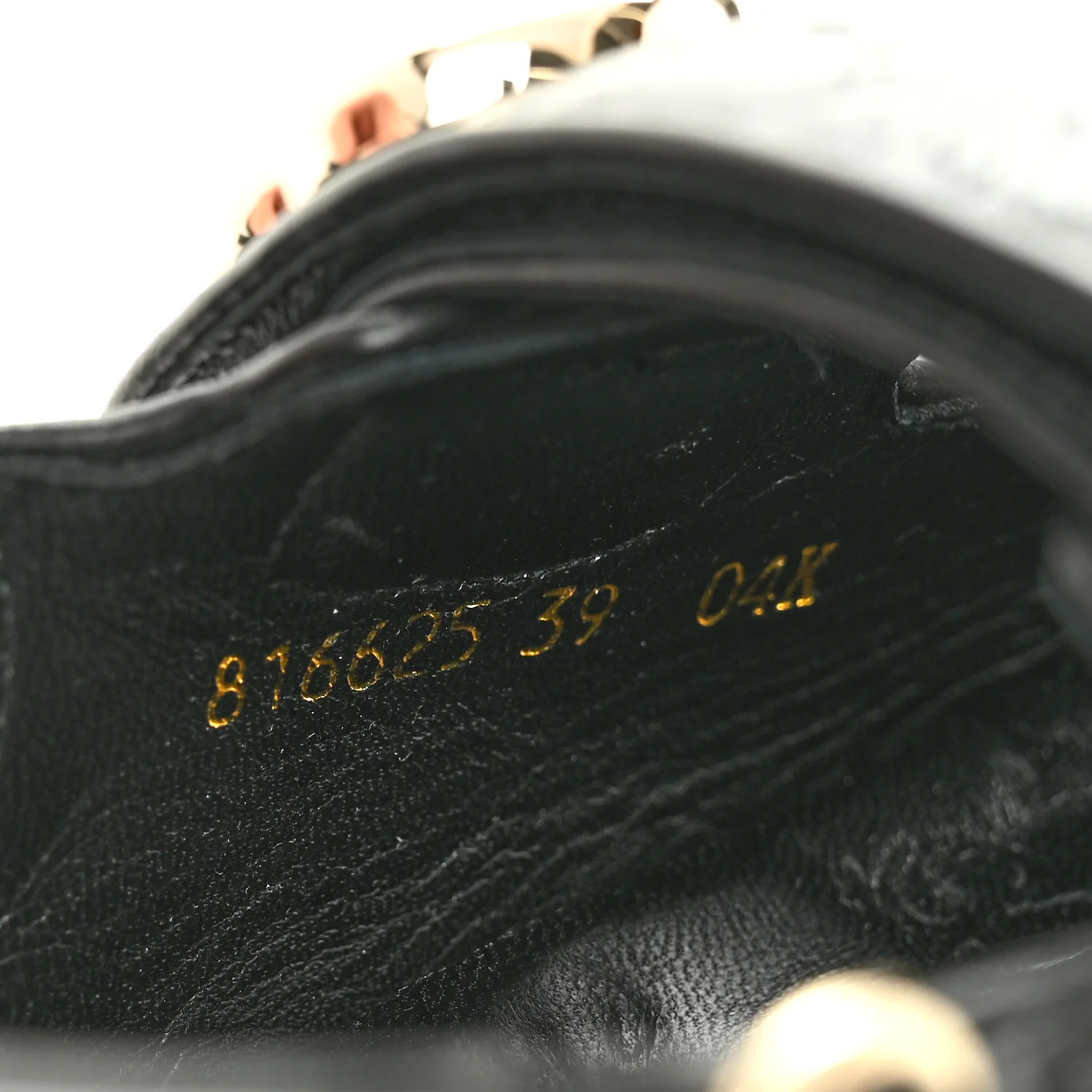 Guccissima GG Embossed Womens Sandals 39 Black - Image 9