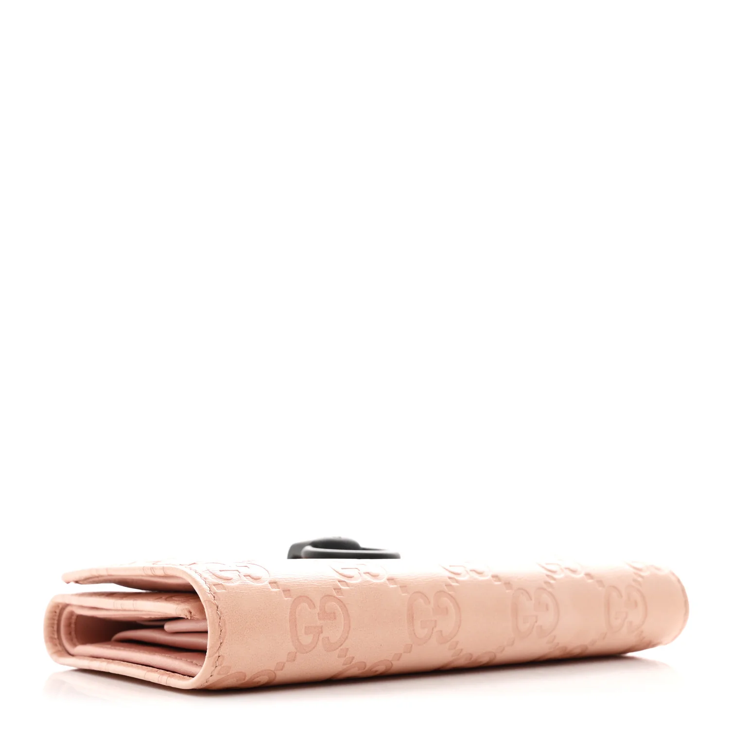Guccissima Horsebit Clip Wallet Pink - Image 3