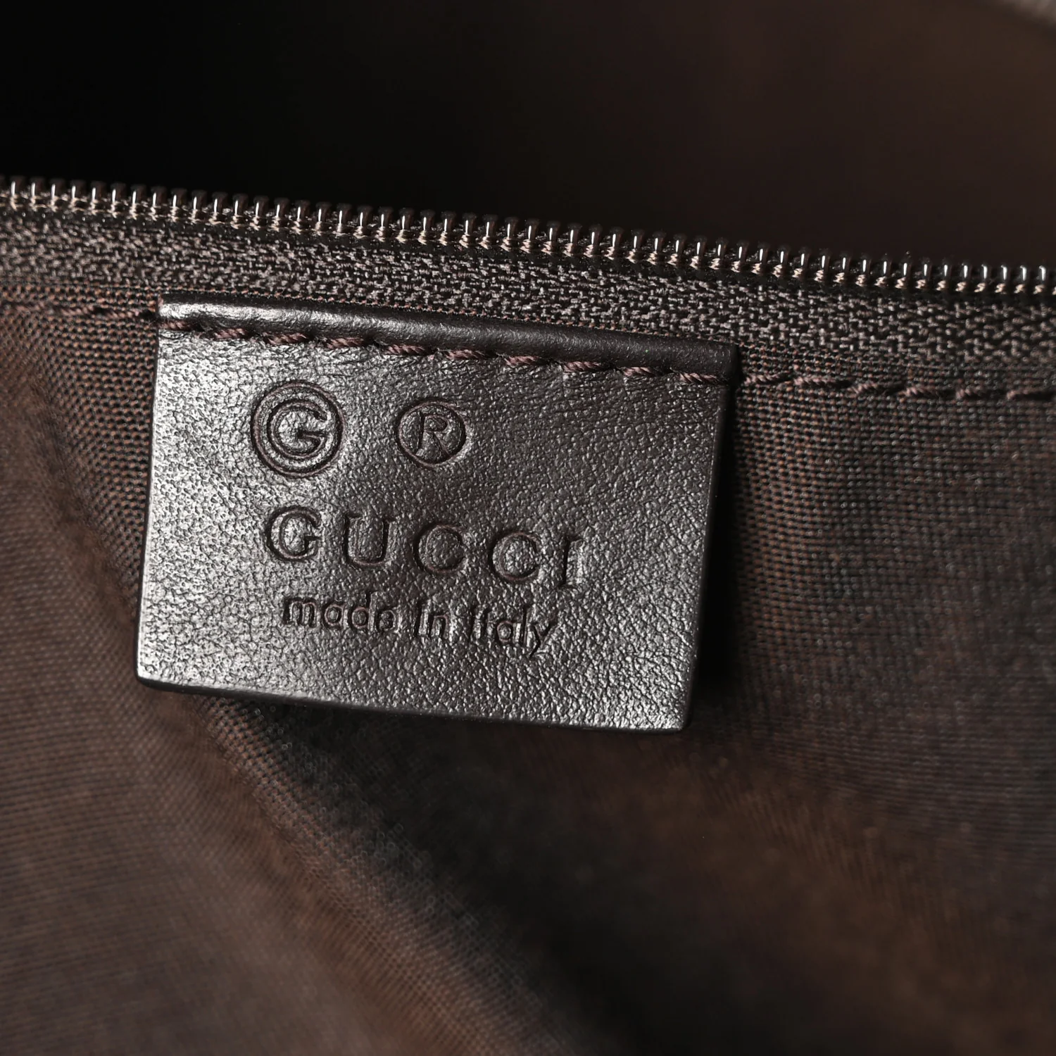 Guccissima Large Business Tote Dark Brown - Image 6
