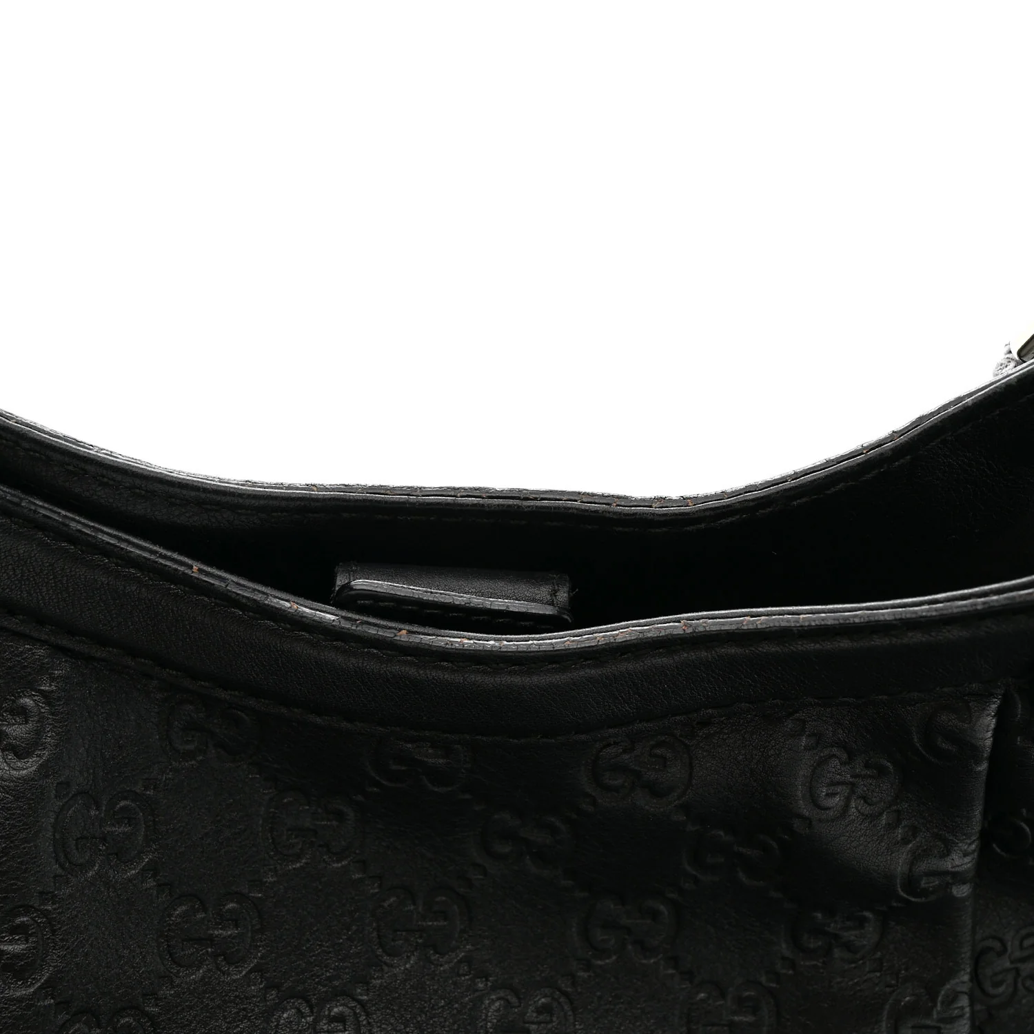 Guccissima Large Sukey Tote Black - Image 14