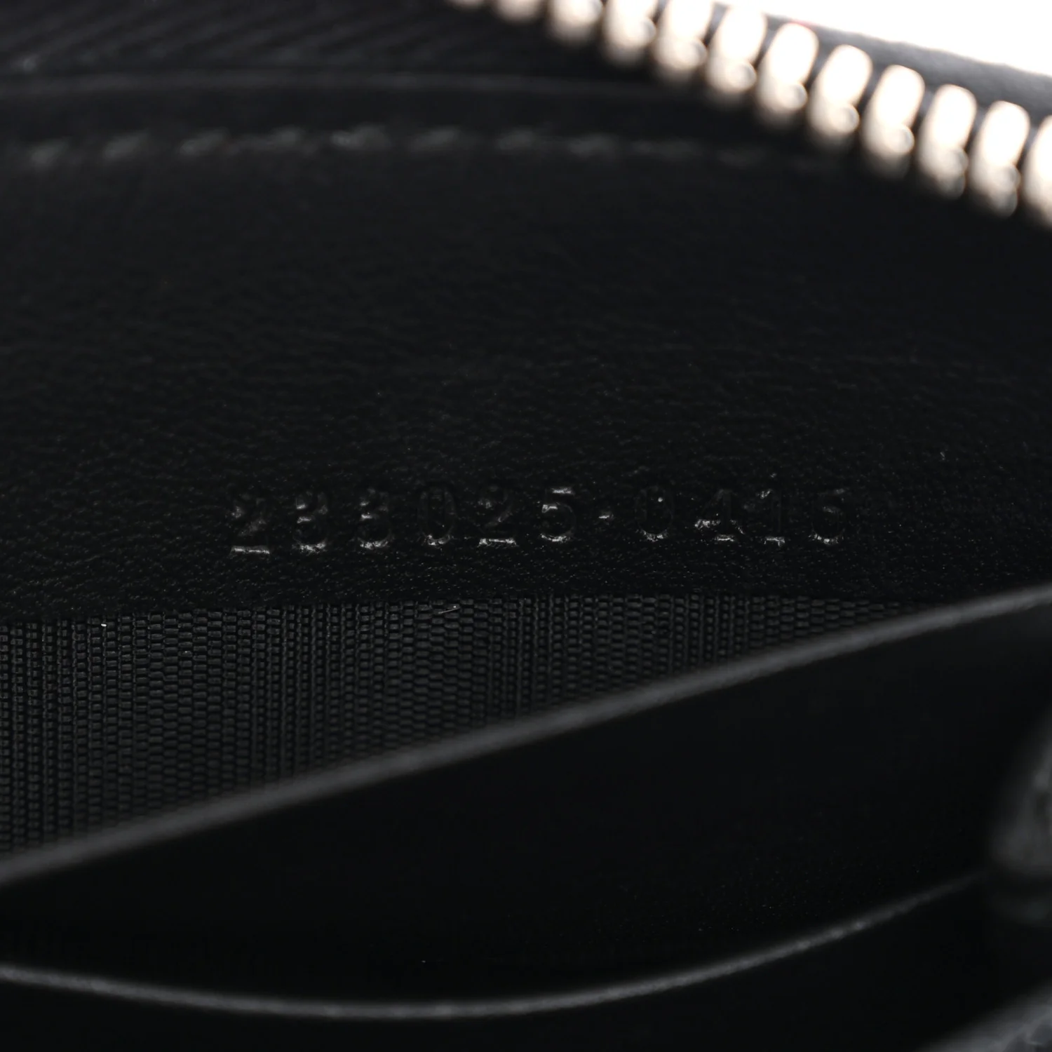 Guccissima Large Twins Zip Around Wallet Black - Image 7