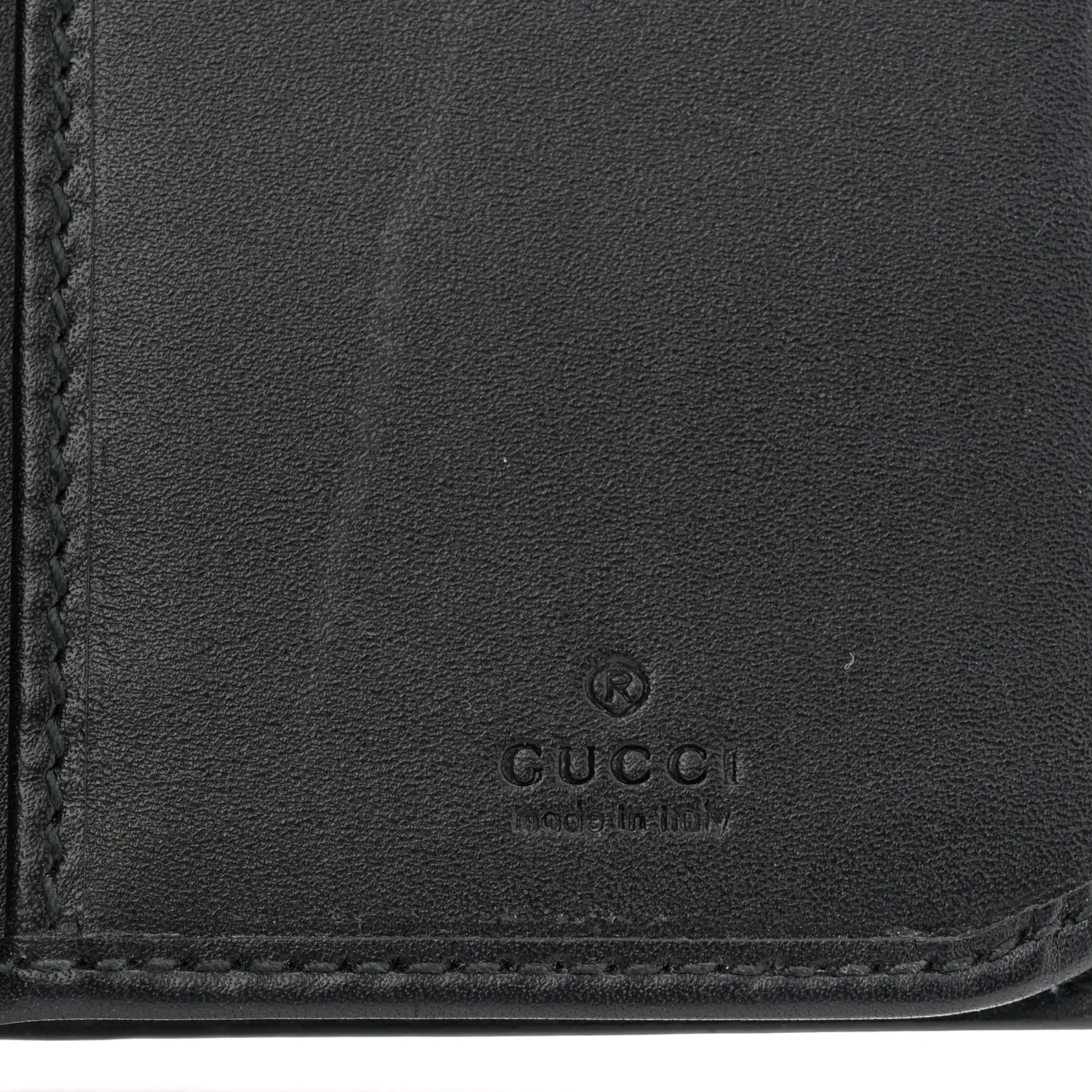 Guccissima Long Wallet Black - Image 6
