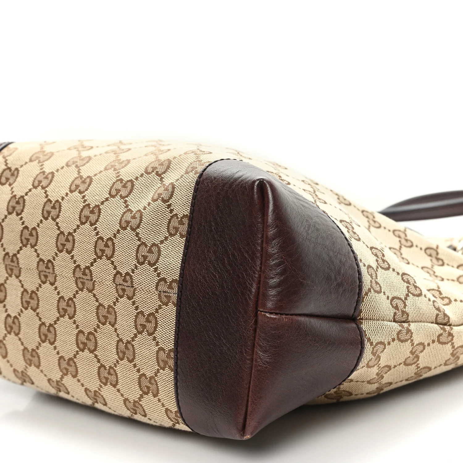 Guccissima Medium Charm Tote Brown - Image 10