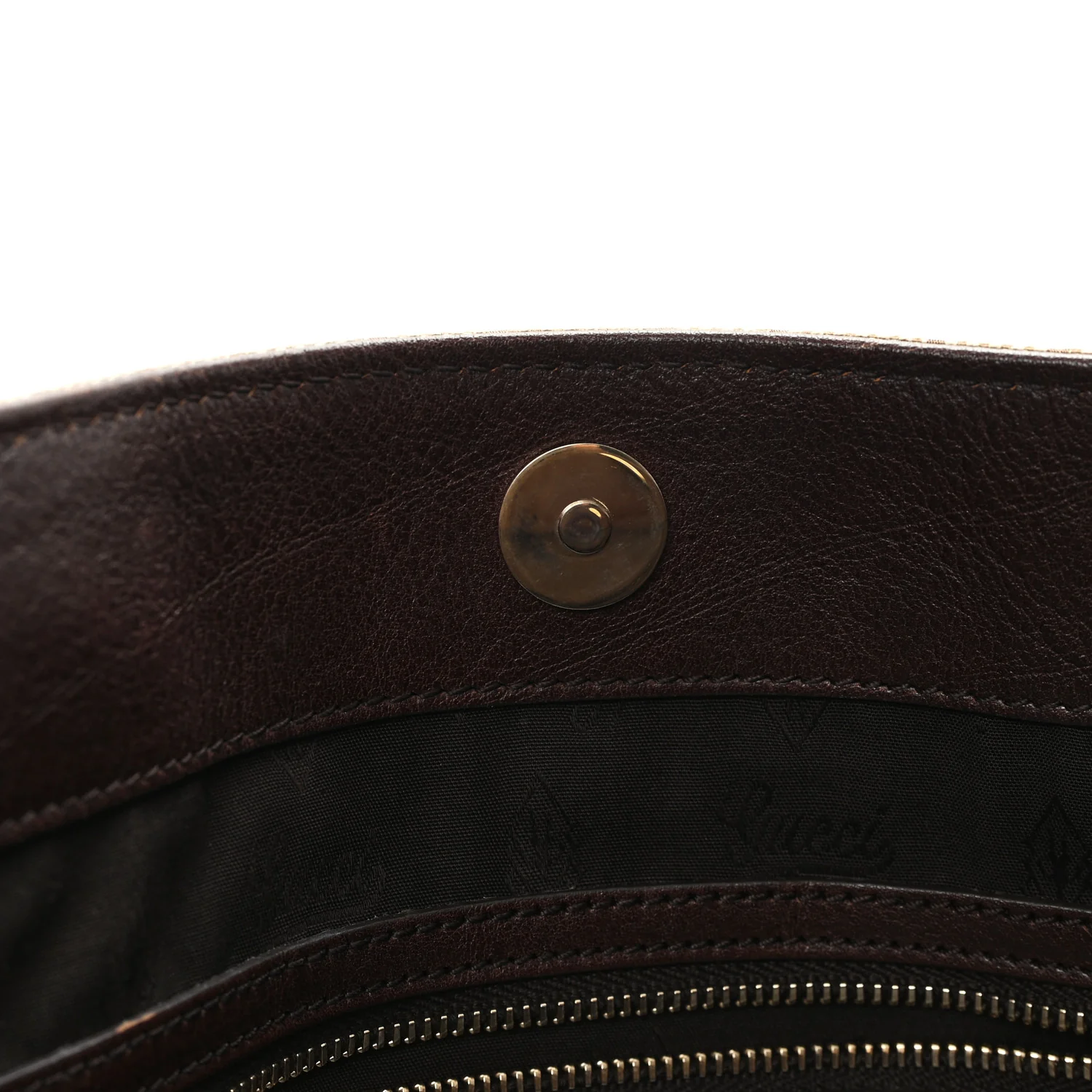 Guccissima Medium Charm Tote Brown - Image 11