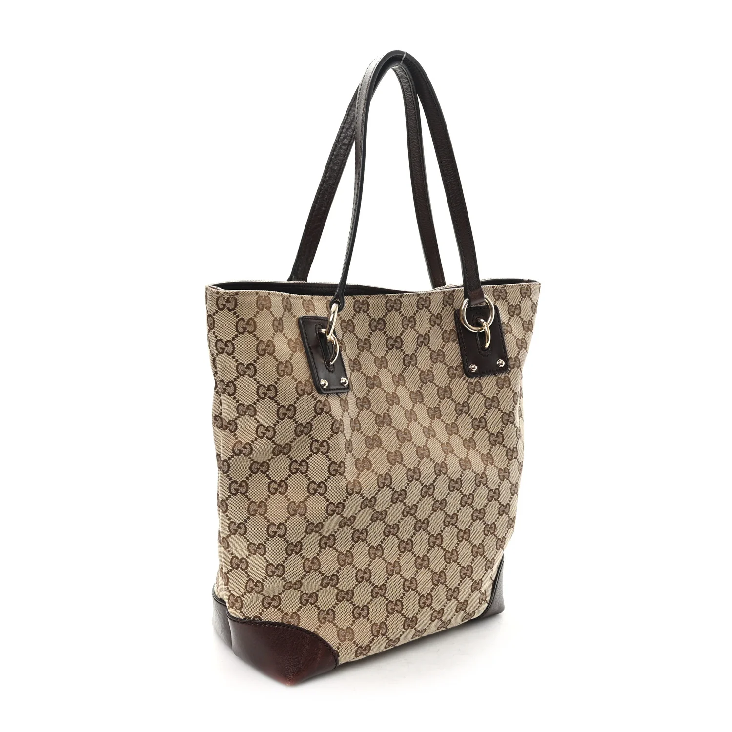 Guccissima Medium Charm Tote Brown - Image 3