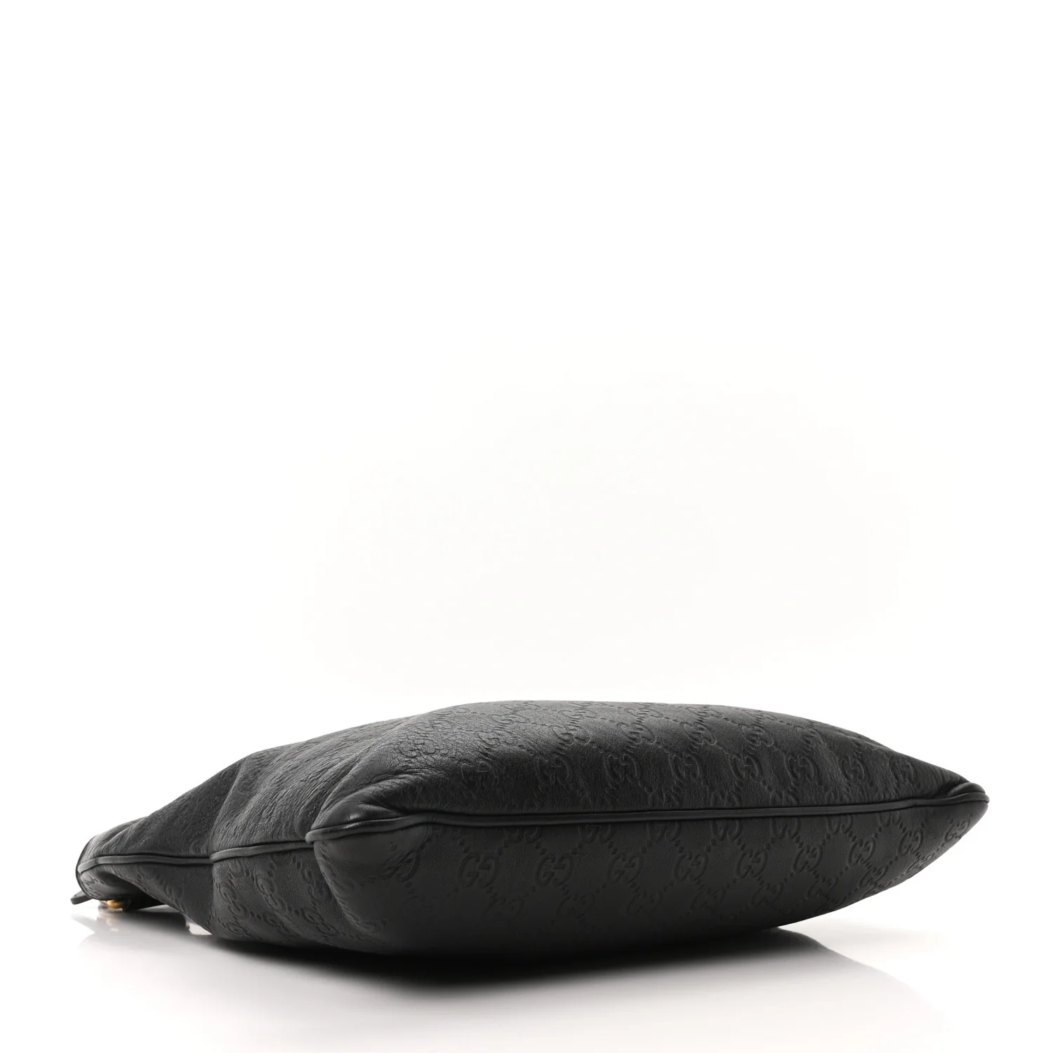 Guccissima Medium Flat Messenger Bag Black - Image 4
