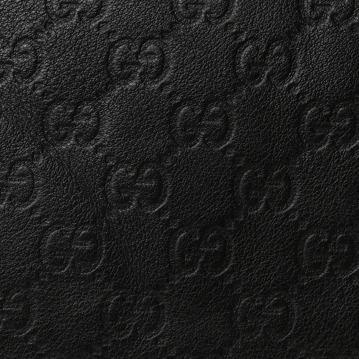 Guccissima Medium Flat Messenger Bag Black - Image 8