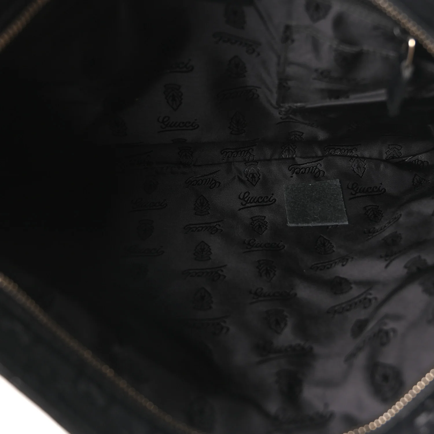 Guccissima Medium Flat Messenger Bag Black - Image 5