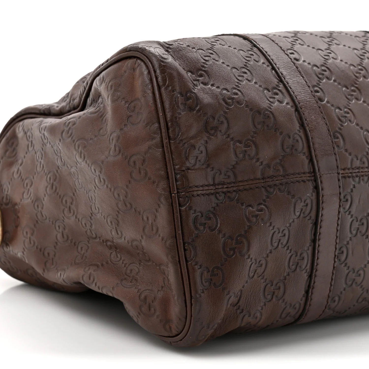 Guccissima Medium Joy Boston Brown - Image 10