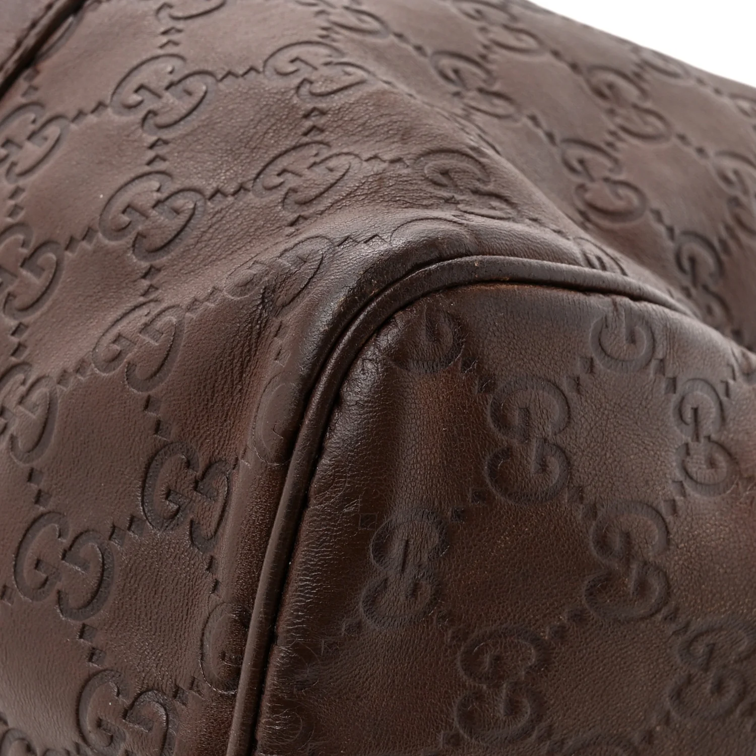 Guccissima Medium Joy Boston Brown - Image 12