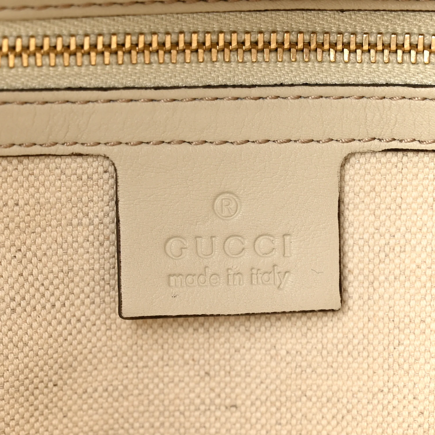 Guccissima Medium Lovely Heart Hobo Off White - Image 5