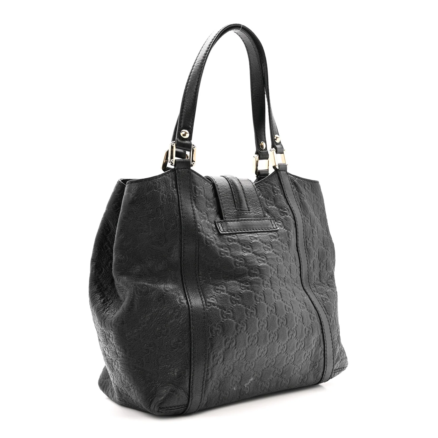 Guccissima Medium New Ladies Tote Black - Image 3