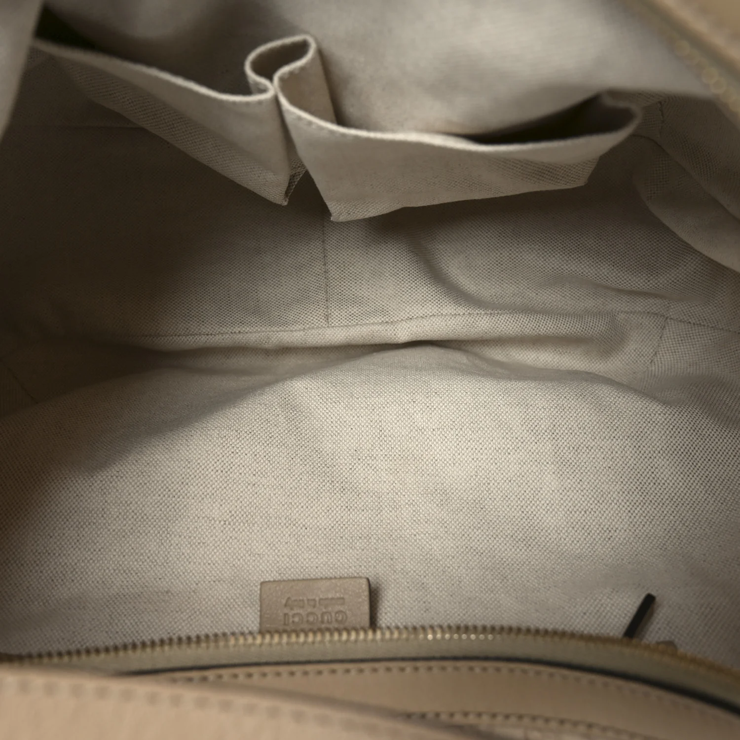 Guccissima Medium Nice Hobo Beige - Image 5