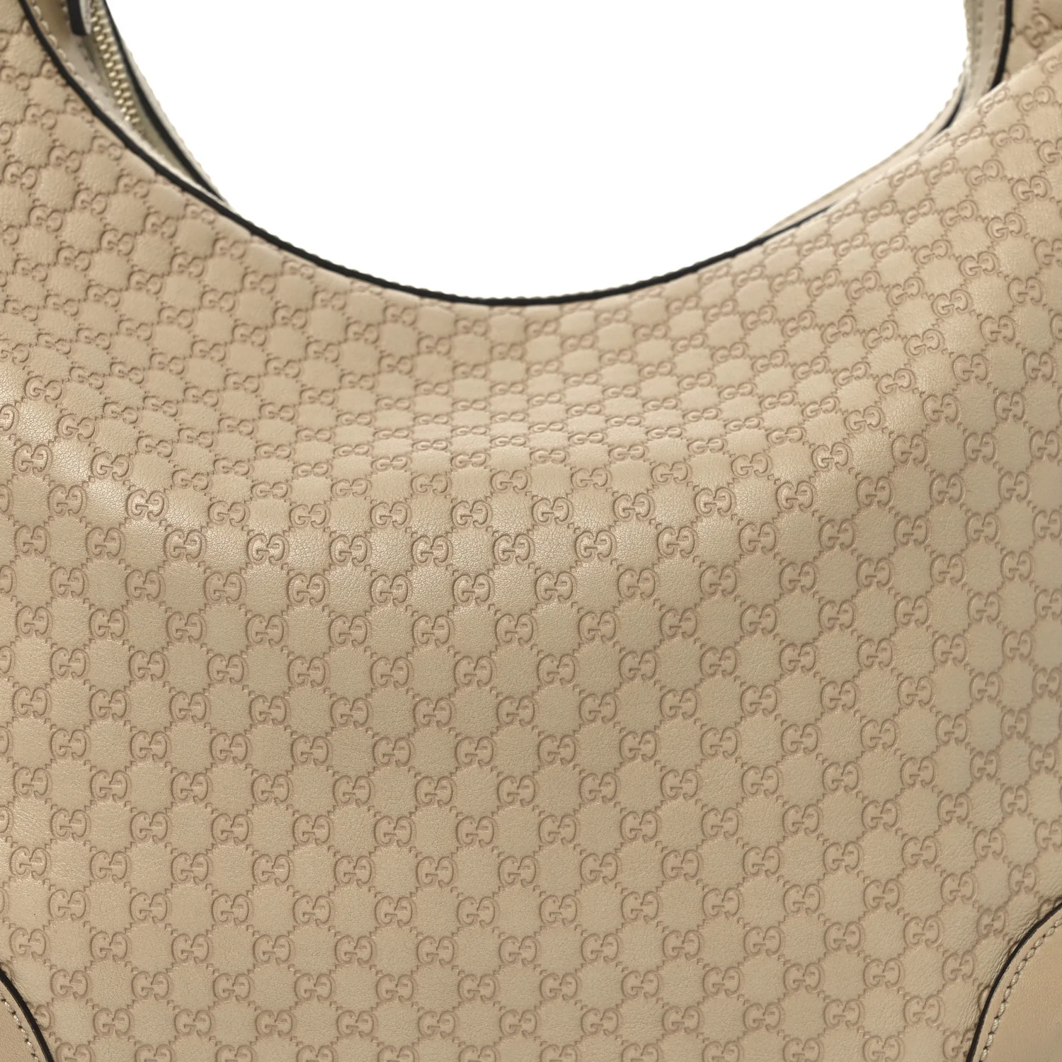 Guccissima Medium Nice Hobo Beige - Image 8