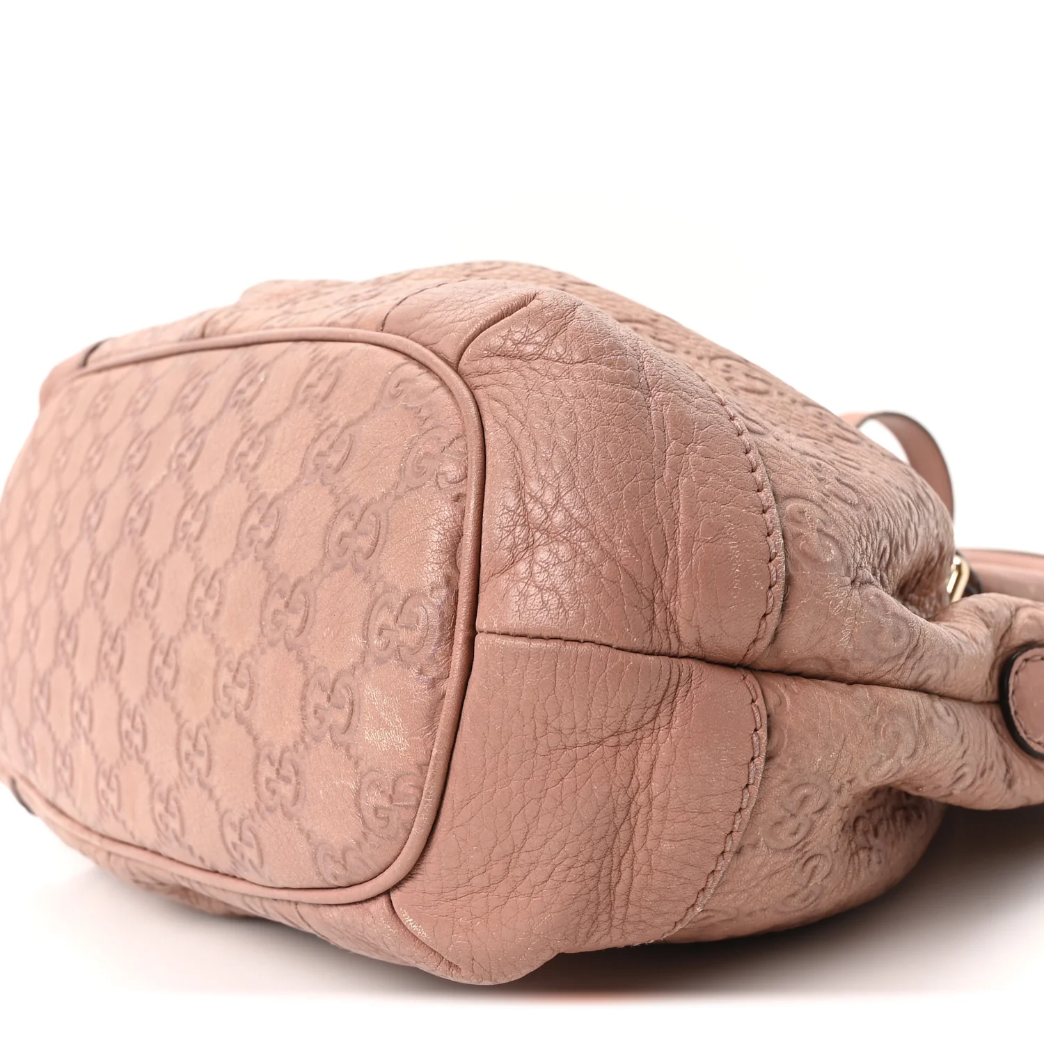 Guccissima Medium Sukey Top Handle Bag Dusty Rose - Image 10