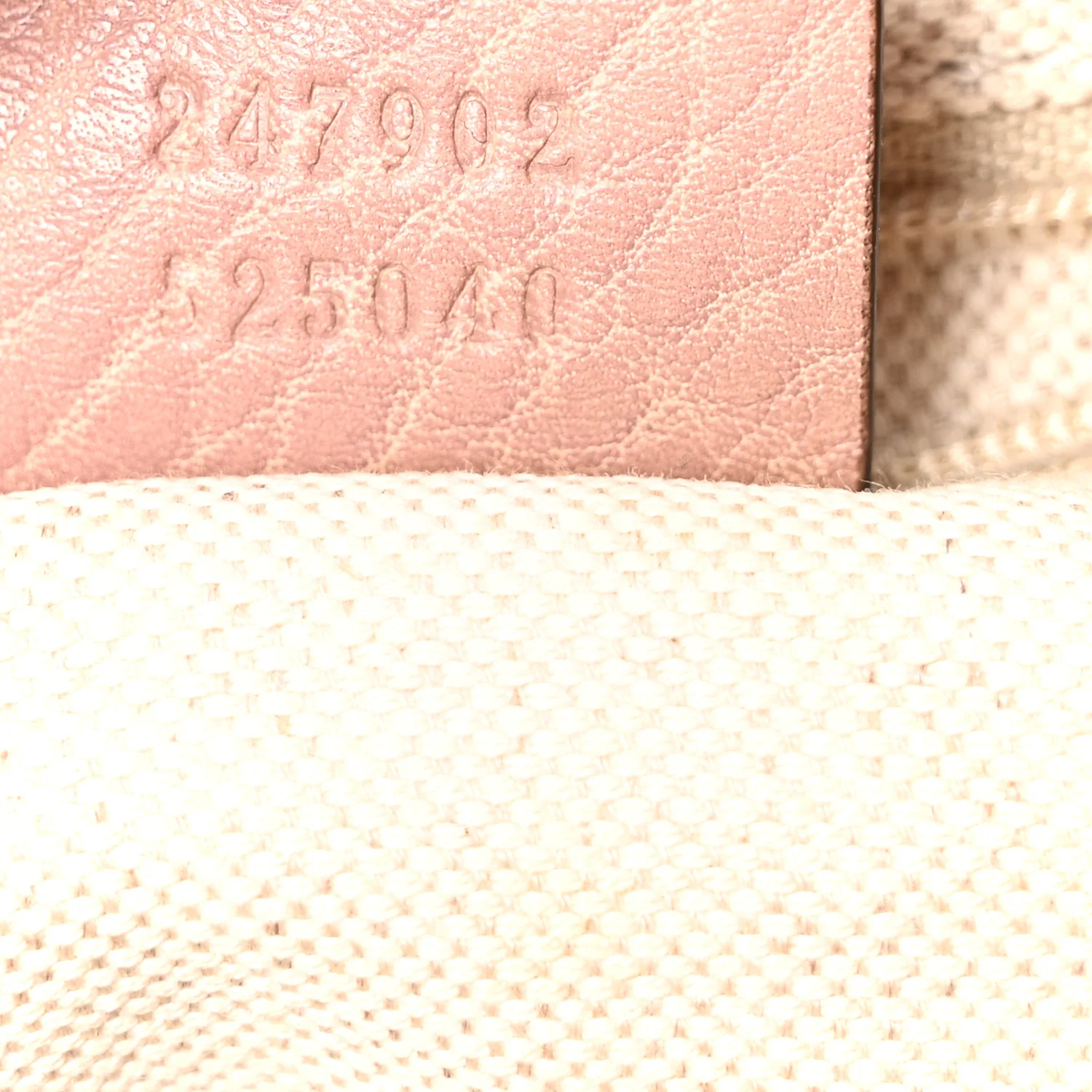Guccissima Medium Sukey Top Handle Bag Dusty Rose - Image 7