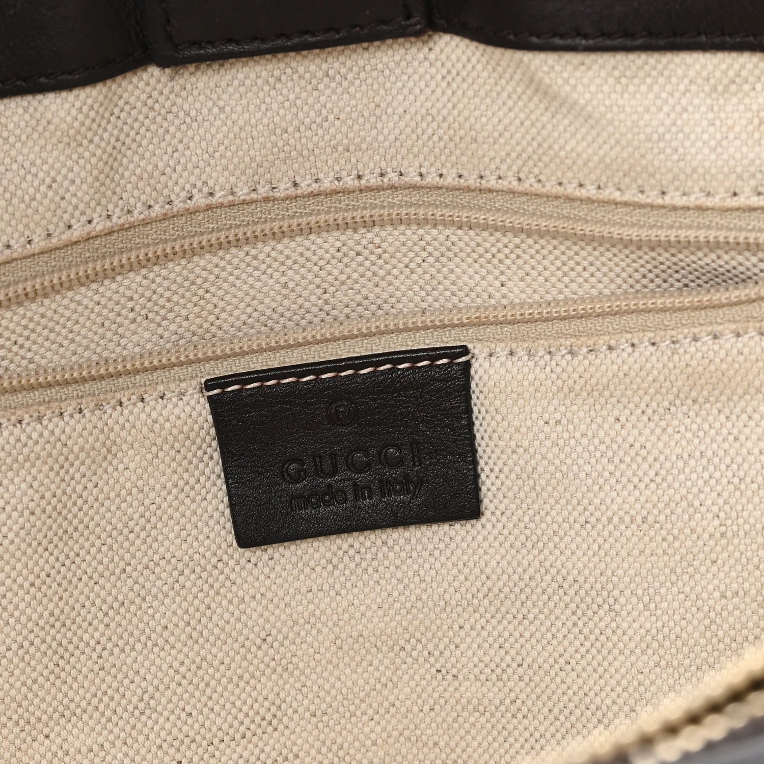 Guccissima Medium Sukey Top Handle Tote Chocolate - Image 6