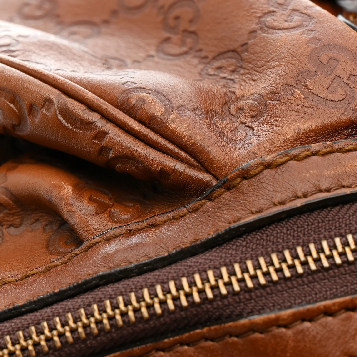 Guccissima Medium Sukey Tote Brown - Image 16