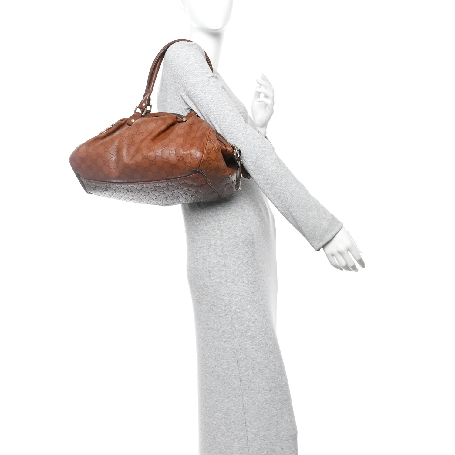 Guccissima Medium Sukey Tote Brown - Image 2