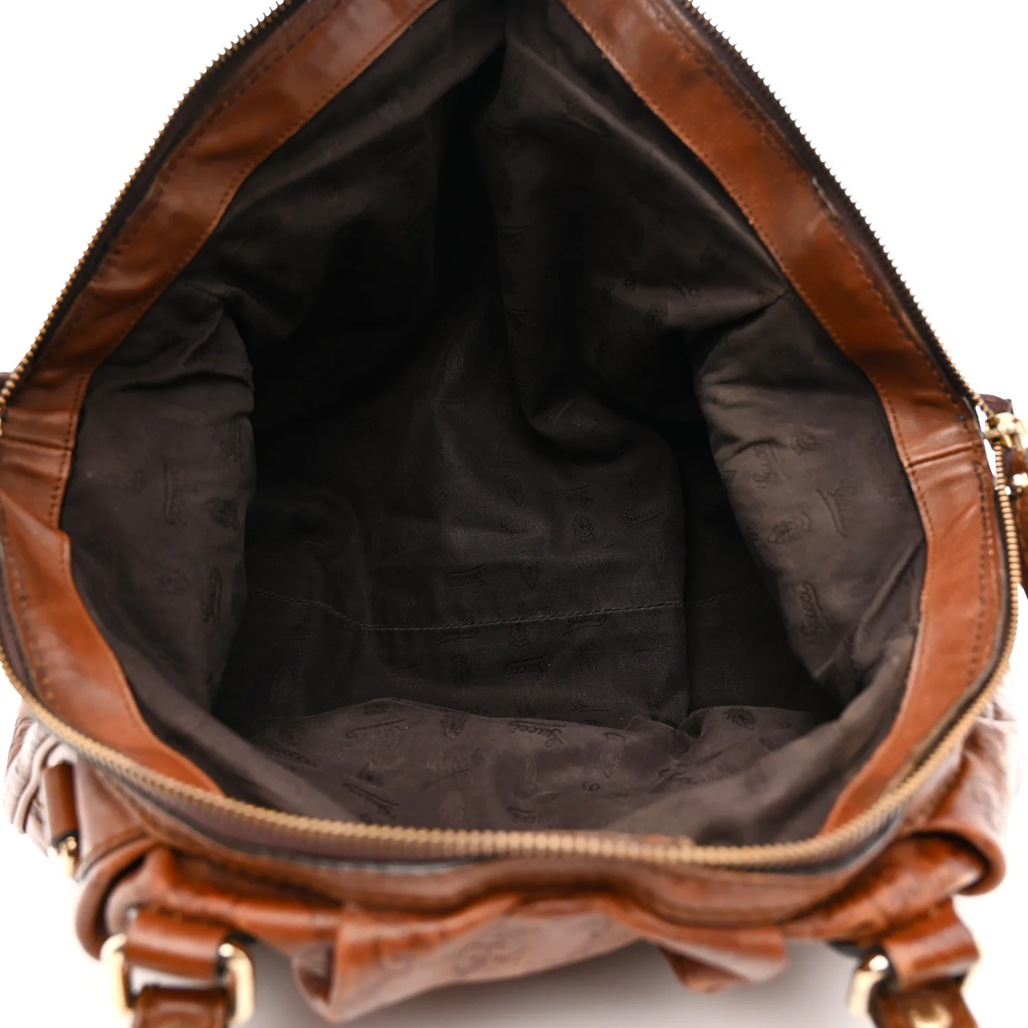 Guccissima Medium Sukey Tote Brown - Image 5