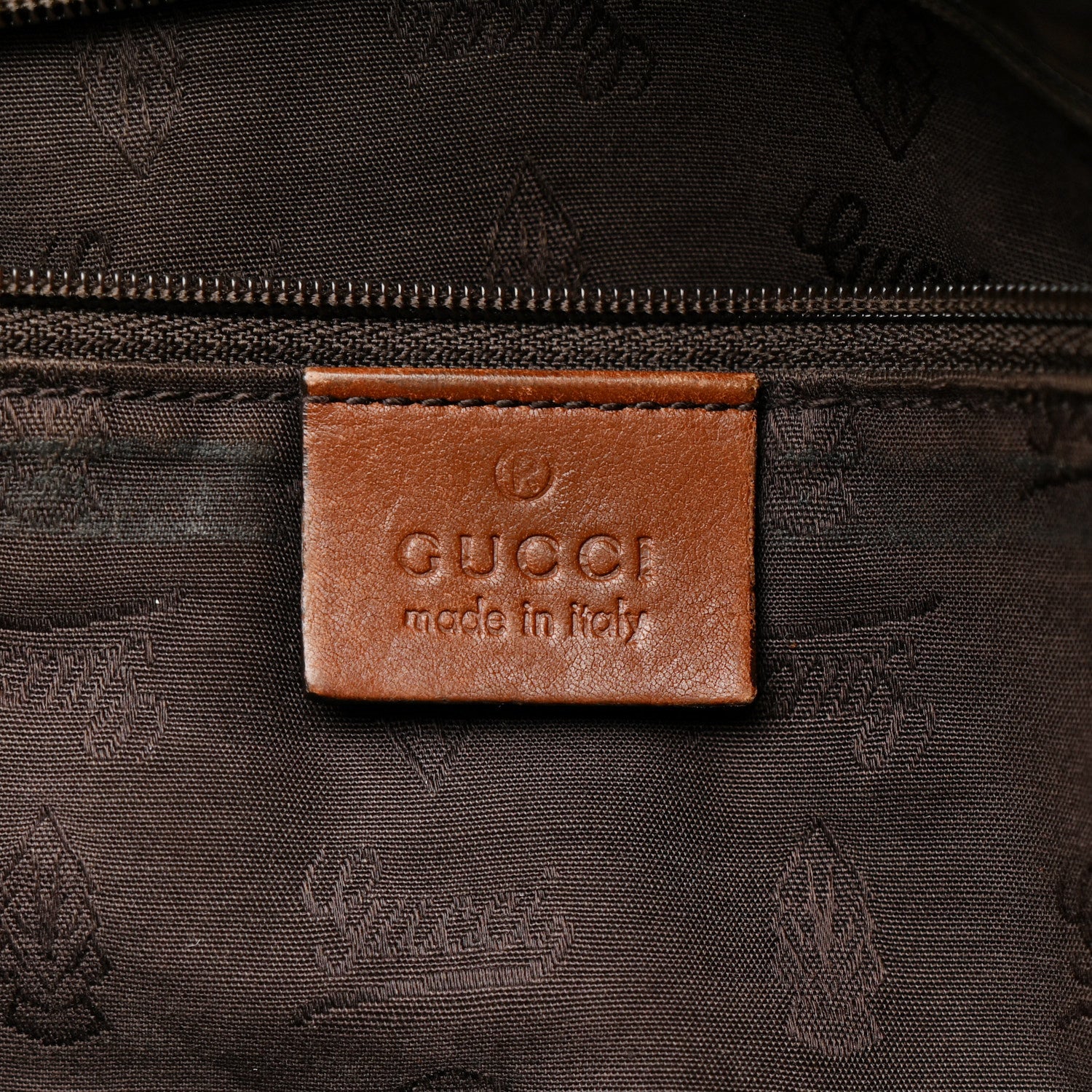 Guccissima Medium Sukey Tote Brown - Image 6