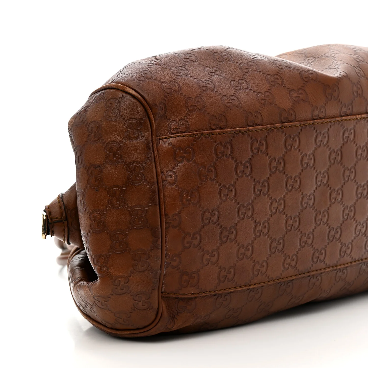 Guccissima Medium Sukey Tote Brown - Image 9