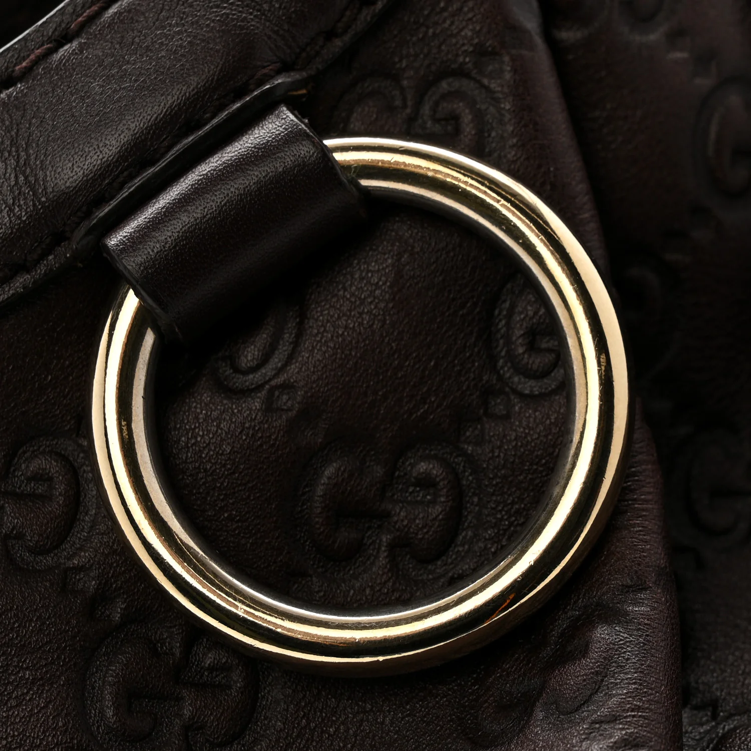 Guccissima Medium Sukey Tote Chocolate - Image 15