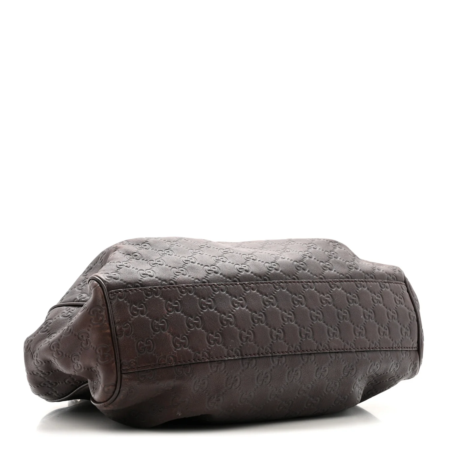Guccissima Medium Sukey Tote Chocolate - Image 4