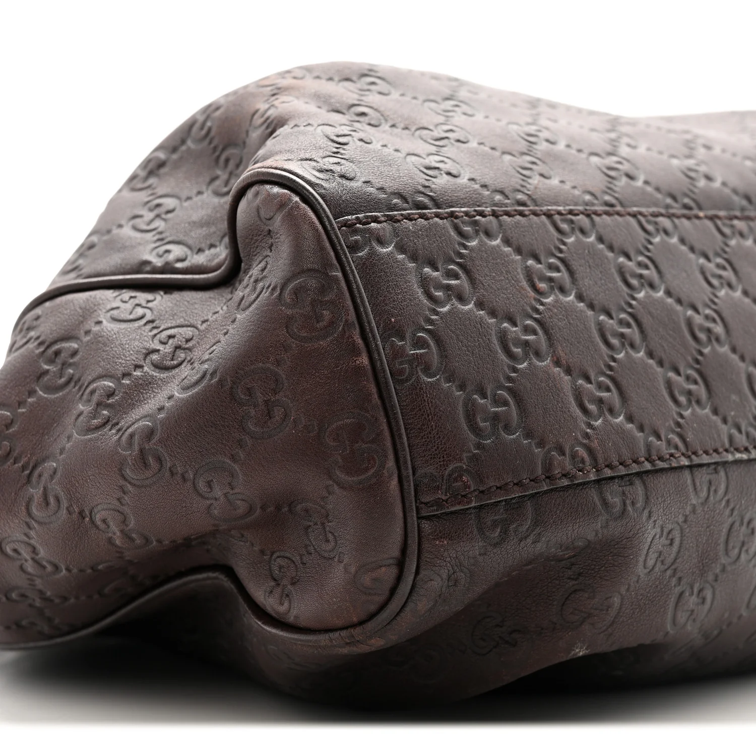 Guccissima Medium Sukey Tote Chocolate - Image 9