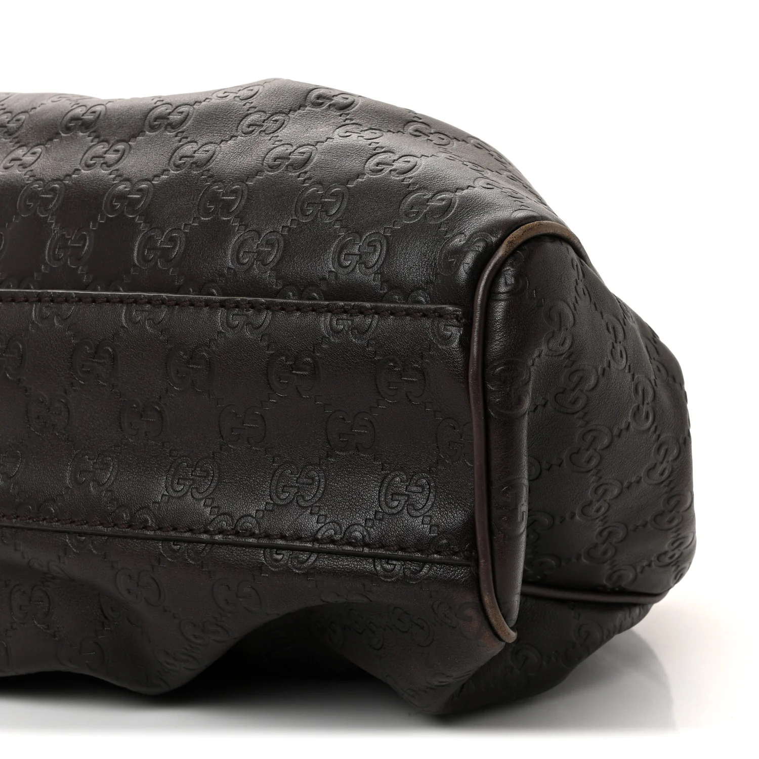 Guccissima Medium Sukey Tote Chocolate - Image 10