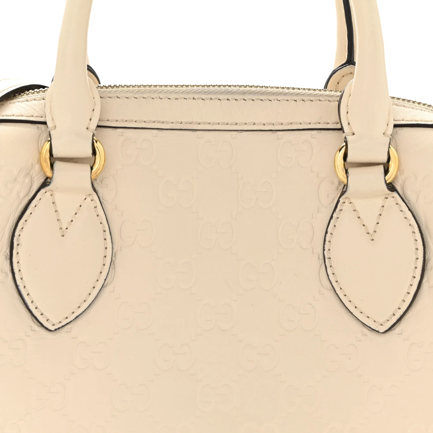 Guccissima Mini Joy Boston White - Image 8