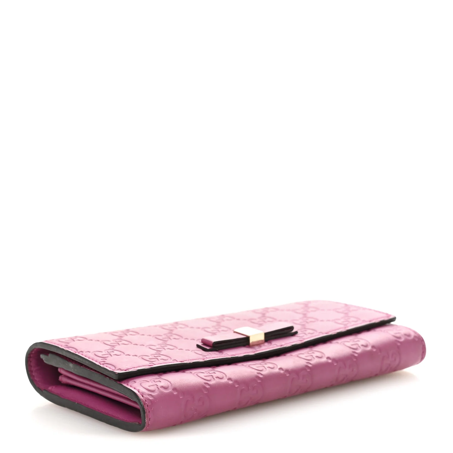 Guccissima Signature Bowy Continental Wallet Peonia Flower - Image 4