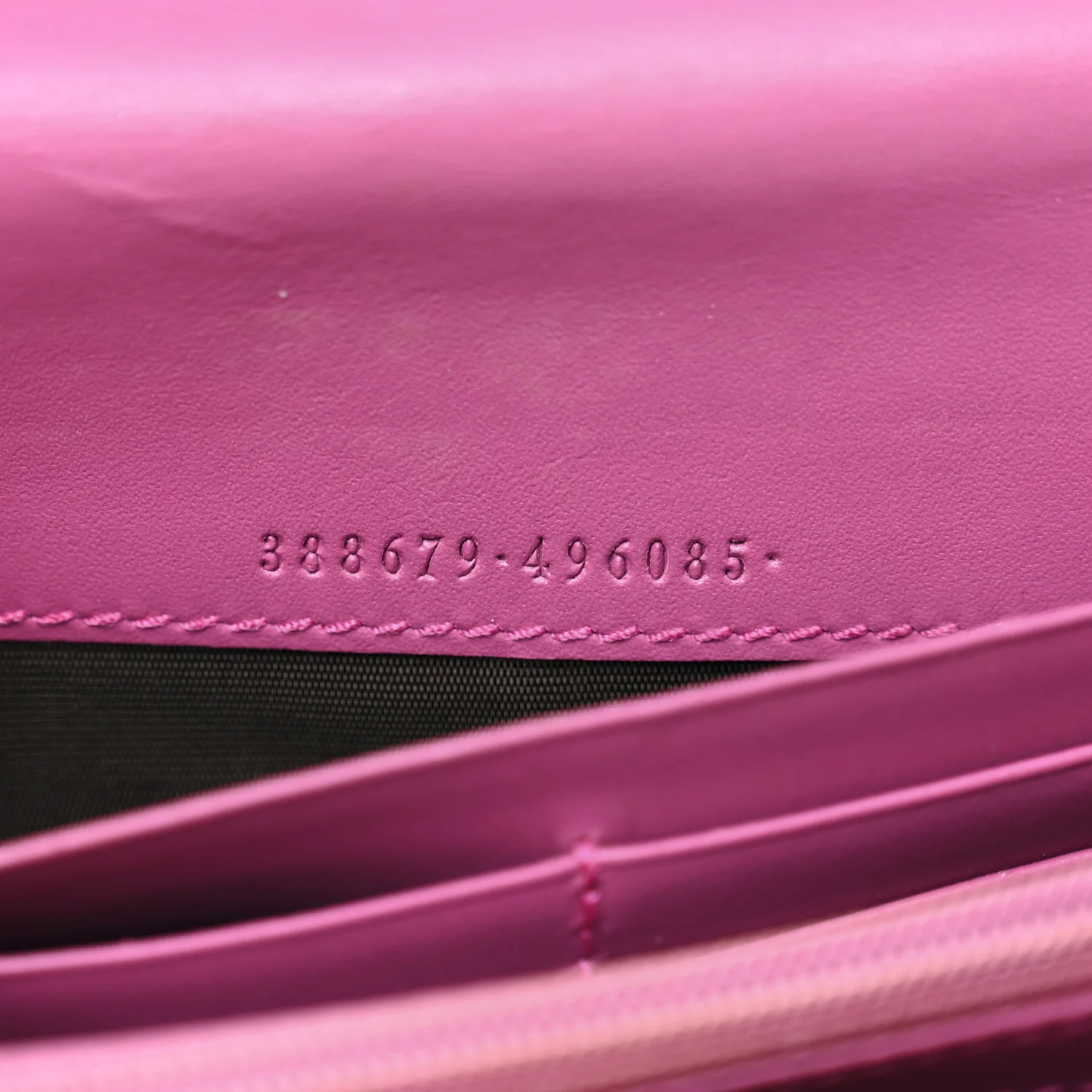 Guccissima Signature Bowy Continental Wallet Peonia Flower - Image 7