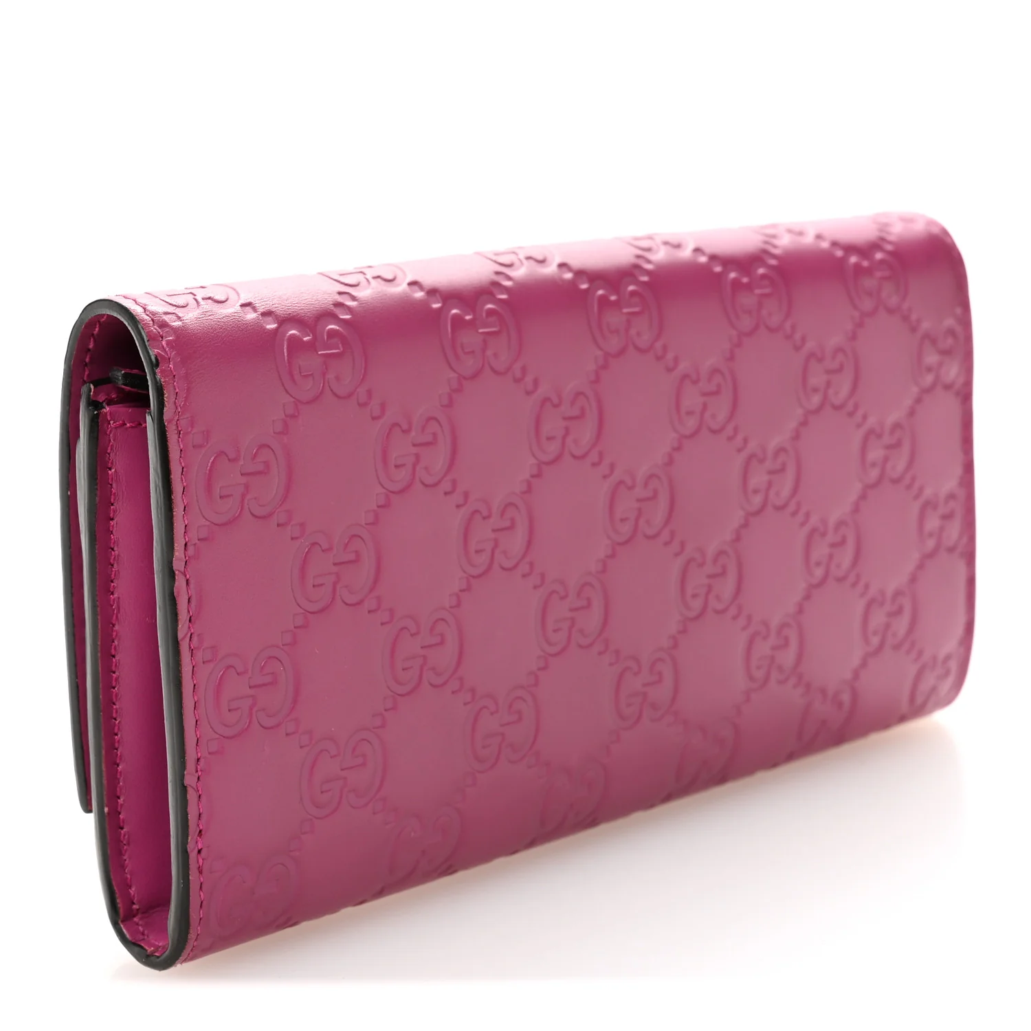 Guccissima Signature Bowy Continental Wallet Peonia Flower - Image 3