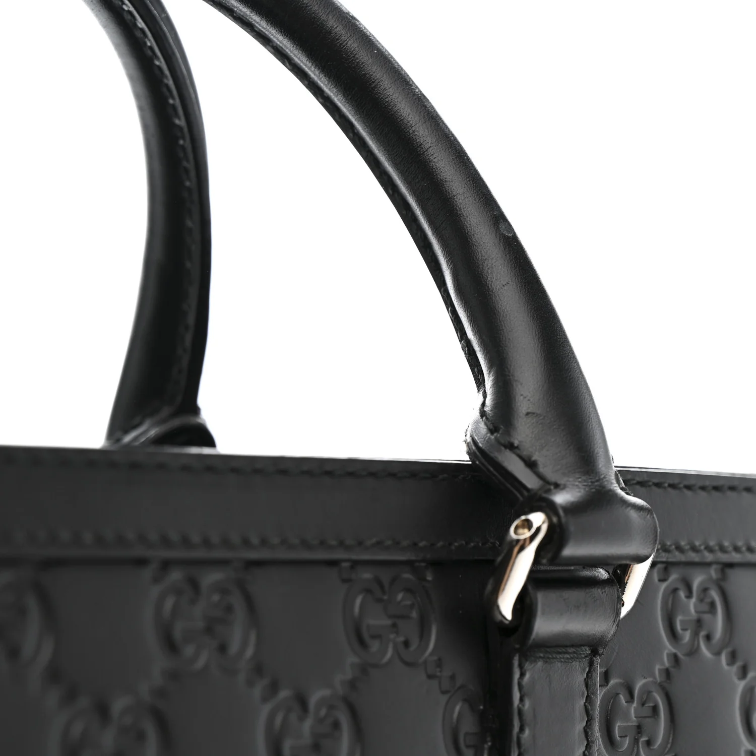 Guccissima Signature Briefcase Black - Image 14
